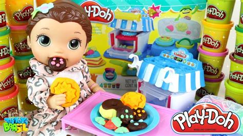 Baby Alive Lili Sobremesas Play Doh Massinha De Modelar Dessert