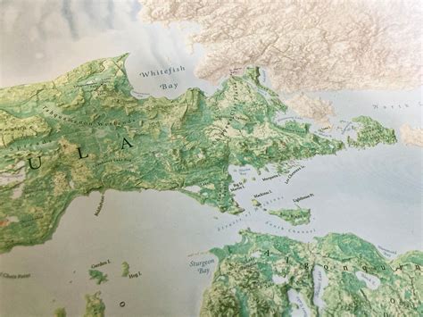 Landforms of Michigan — somethingaboutmaps