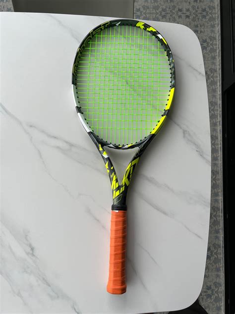 Babolat Pure Aero, Sports Equipment, Sports & Games, Racket & Ball ...