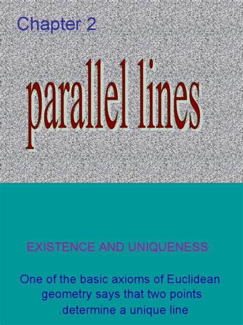 Parallel Lines Proof Pdf Line Geometry Geometry