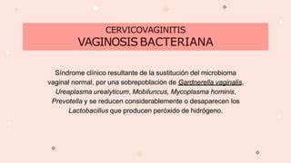 Cervicovaginitis Etiologia Fisiopatologia Ppt