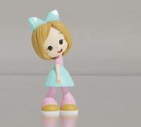 Cute Girl 3D Models To Print Yeggi