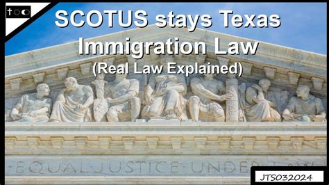 SCOTUS Stays Texas Immigration Law Deporting One News Page VIDEO