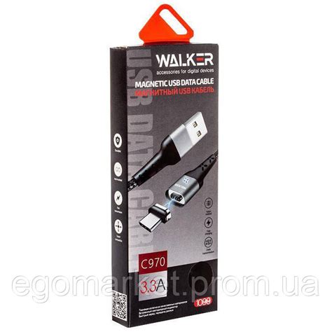 Type C To Usb Walker C Black Em