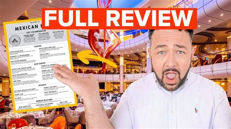 We Tried Royal Caribbean S NEW Menus SPOILER THEY WERE TERRIBLE YouTube