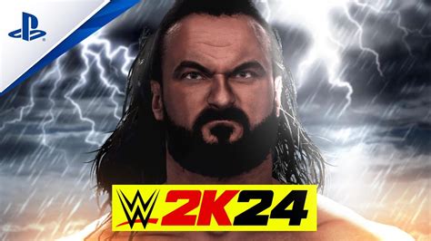 Wwe 2k24 Ps5 Trailer Drew Mcintyre Returns Youtube