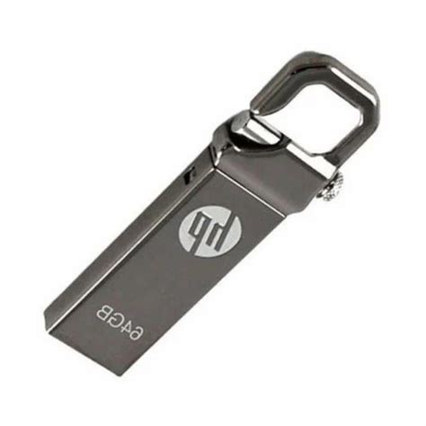 Hp 64gb Pen Drive Metallic Usb Flash Drive At Rs 215 Piece Metal