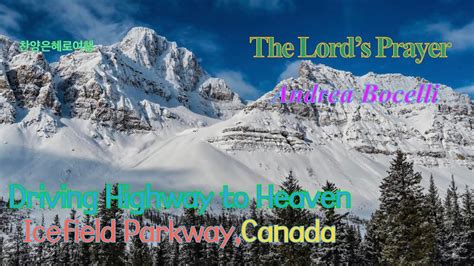 The Lord S Prayer Sung By Andrea Bocelli Icefield