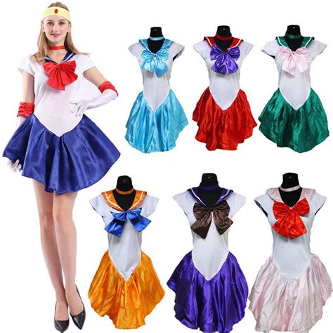 Sexy Anime Sailor Moon Women Dress Halloween Party Cosplay Costume Dress Shopee Philippines