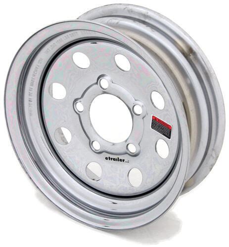 Steel Mini Mod Trailer Wheel 12 X 4 Rim 5 On 4 12 Chrome