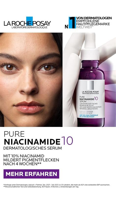 Pure Niacinamide Dermatologisches Serum Bei Pigmentflecken