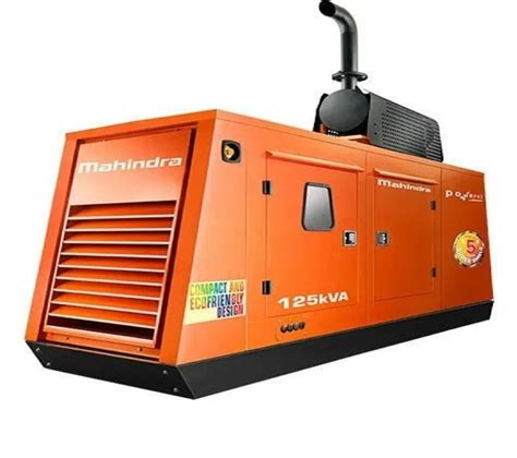 125 Kva Mahindra Powerol Diesel Generator At Rs 1496000piece