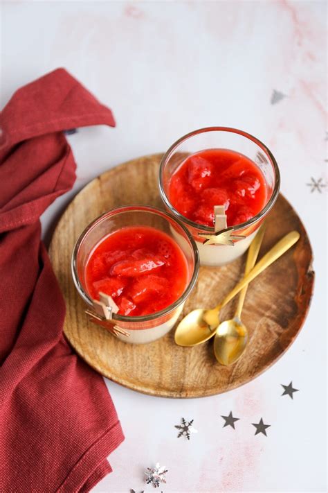 Aardbeien Panna Cotta Een Makkelijk Dessert Lekker En Simpel