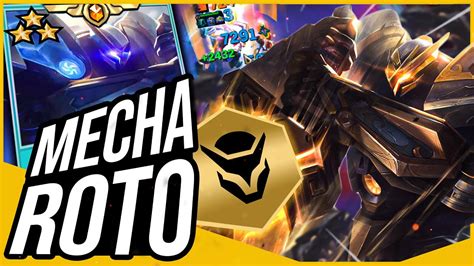 😲 Volvio Garen Mecha 3 Estrellas ⭐⭐⭐ En Tft Set 3 5 Youtube