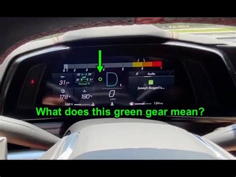 Is The Green Gear Symbol Of Your C8 Corvette A Problem What Does It