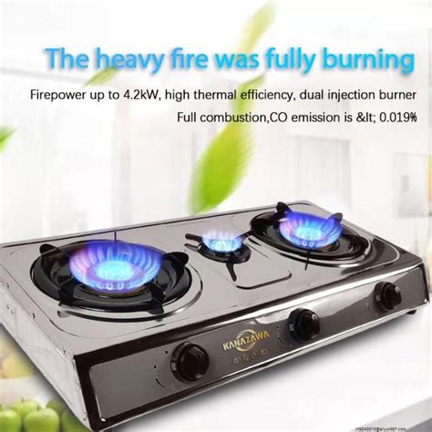 Private Big Real Kanazawa Gas Stove Burner Kw Firepower Natural