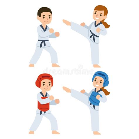 Judo Girl Cartoon Stock Illustrations 387 Judo Girl Cartoon Stock