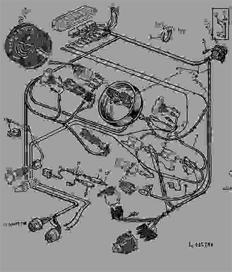 WIRING HARNESS DASH BILUX 4 TRACTOR John Deere 1640 TRACTOR