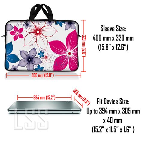 Lss 15 6 Inch Laptop Sleeve Bag Compatible With Acer Asus Dell Hp