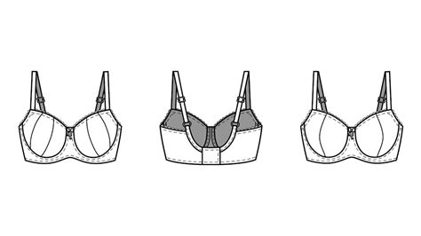 Bianca Bra Pdf Sewing Pattern Lingerie Pattern Pretty Bra Pattern Bra Pattern Bra Sewing