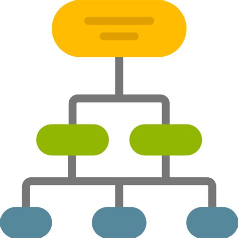 Hierarchical Structure Diagram Vector Svg Icon Svg Repo