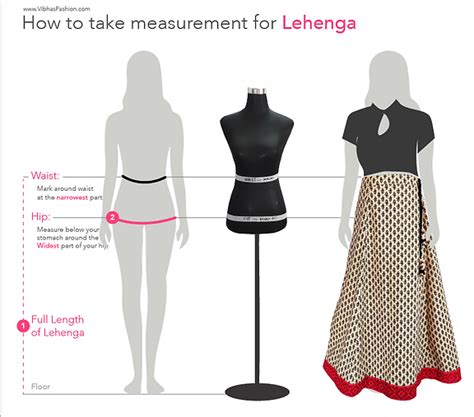 How To Stitch Lehenga Vibhasfashion