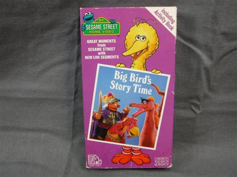 Opening To Big Birds Story Time 1987 Vhs From Childrens Television