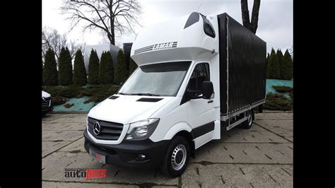 Mercedes Sprinter Plandeka Winda Palet Webasto Auto Plus