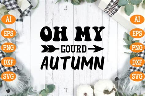 Oh My Gourd Autumn Svg Graphic By Design Art · Creative Fabrica