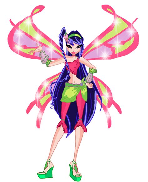 Image Winx Club Flora Magic Winx Pose Png Magical Girl Mahou Sexiz Pix