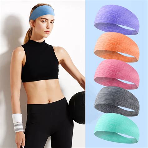 Bandeau de Sport élastique Fitness Yoga bandeau de gymnastique en plein