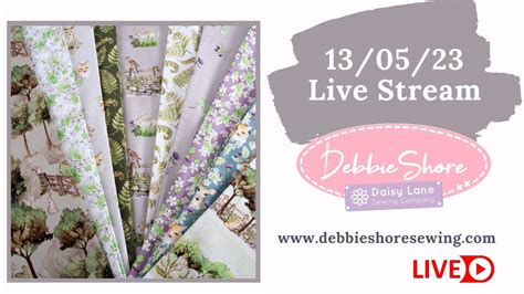 Debbie Shore Sewing Live Stream Let S Make A Curved Top Tote