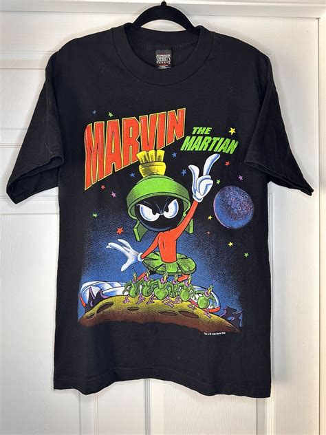 Vintage Looney Tunes Marvin The Martian Men’s Size La Gem