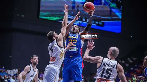 Gilas Pilipinas Vs Jordan Great PH Comeback Falls Short