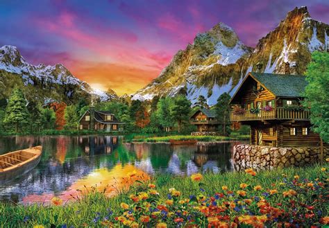 Clementoni Alpine Lake 6000 Piece Jigsaw Puzzle