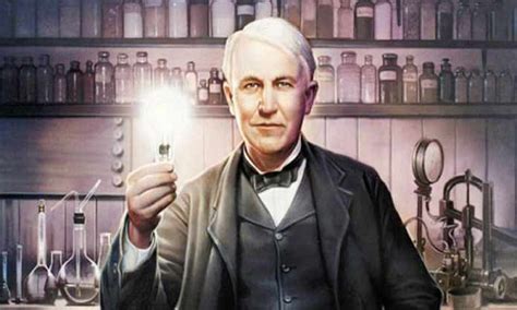 Thomas Alva Edison tried a lot in each of his invention हजर