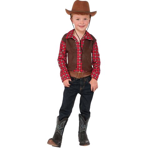 Little Cowboy Child's Costume, Small (4-6) - Walmart.com