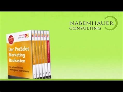 Nabenhauer Consulting Der PreSales Marketing Baukasten Inhalt Und