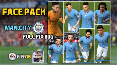 Facepack Man City Full Fix All Bug Fifa Android Youtube