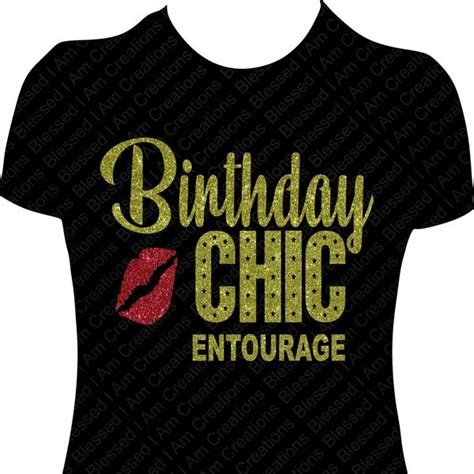 Birthday Entourage Etsy