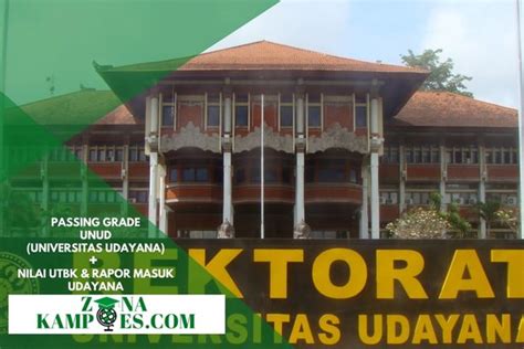 Passing Grade Unud Nilai Utbk Rapor Terbaru