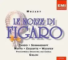 Mozart Le Nozze Di Figaro Gesamtaufnahme Ital De A Cd Tat