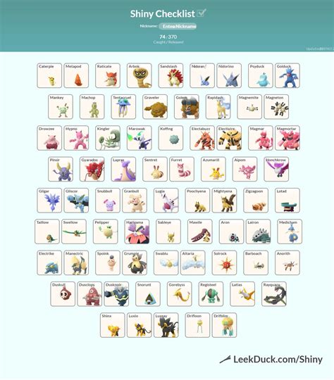 Ft Big List Of Legacies And Old And Rare And Shiny Pokemon Lf Shinies From