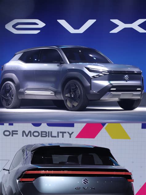 In Pics Maruti Suzuki EVX Electric SUV Concept Unveiled With 550 Km