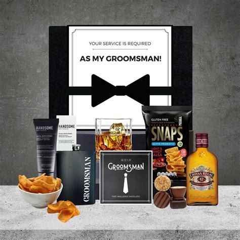 Groomsman Whisky Hamper Hampers Galore