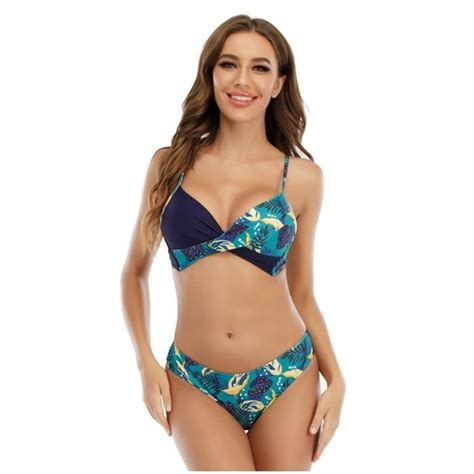 Femme Maillots De Bain Deux Pièces Sexy Bikini Push up Maillot De Bain