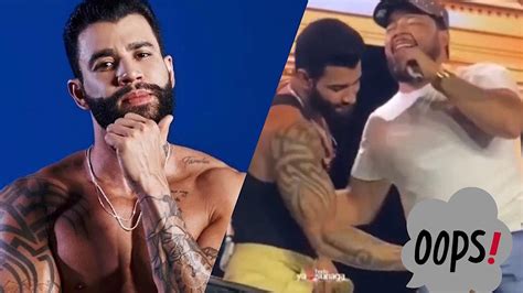 Gusttavo Lima Atola A Mão Nas Partes íntimas De Scantor Em Show