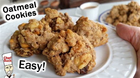 Easy Oatmeal Cookie Recipe Youtube