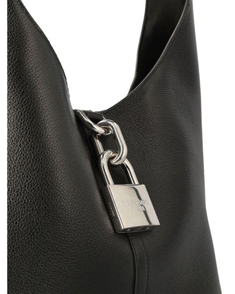 Balenciaga Locker Medium North South Hobo Bag In Black Lyst