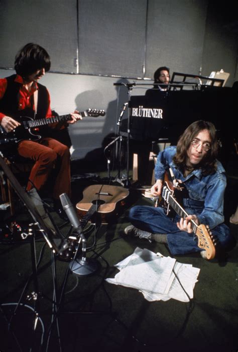 Pictures of Rehearsals and Recording Sessions of The Beatles' 'Let It ...